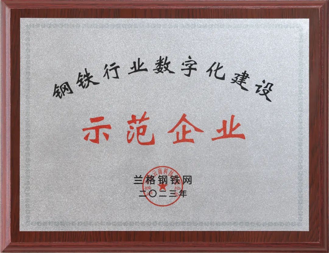 陜鋼集團榮獲“行業(yè)領軍品牌”和“數(shù)字化建設示范企業(yè)”稱號