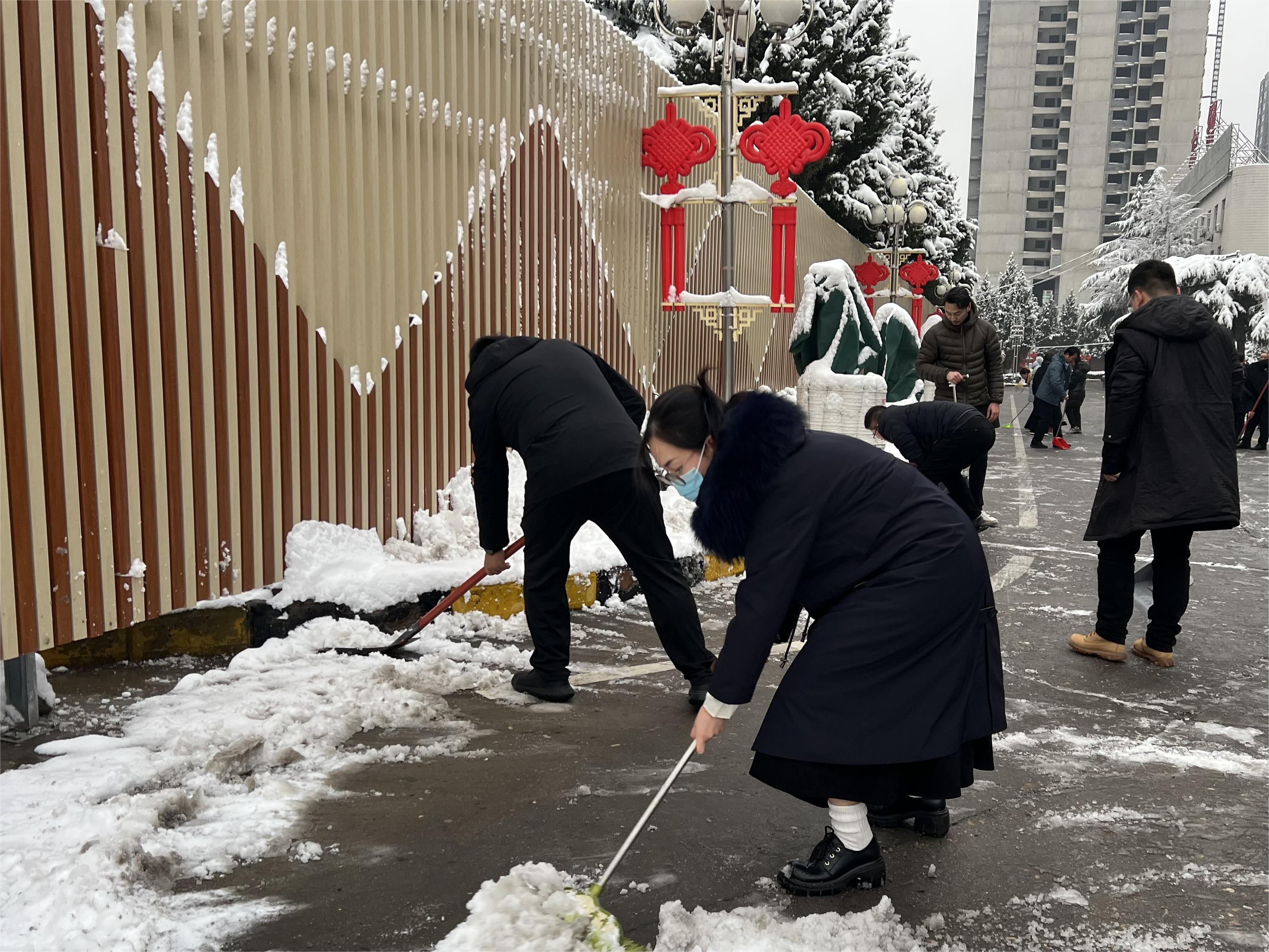 行動是最好的“融雪劑”